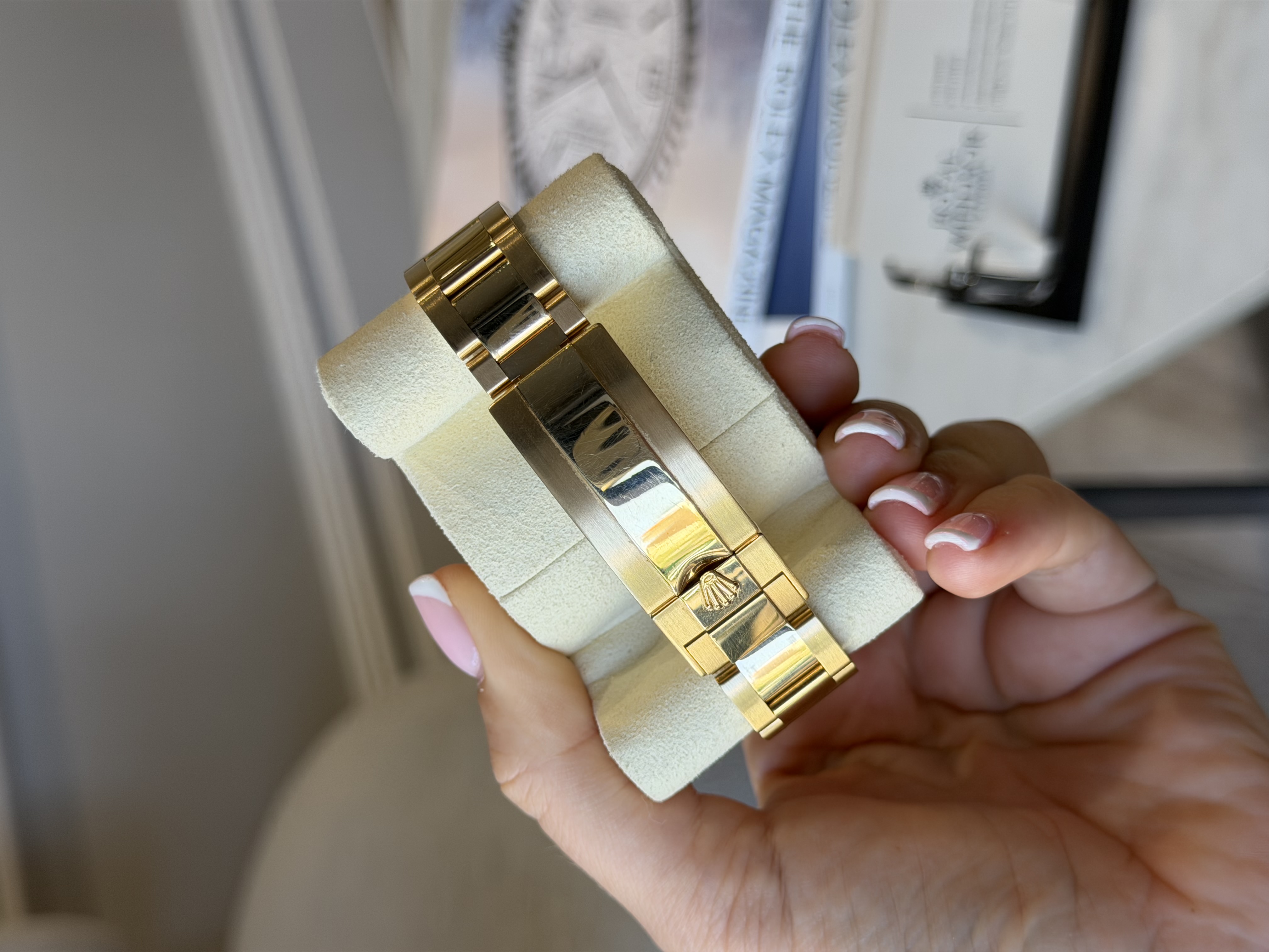 Rolex Submariner Date Full Yellow Gold Bluesey — view 3