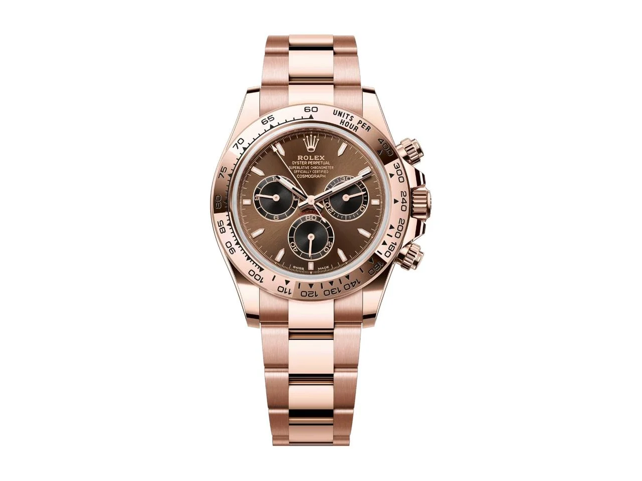 Rolex Daytona Rose Gold Chocolate Dial