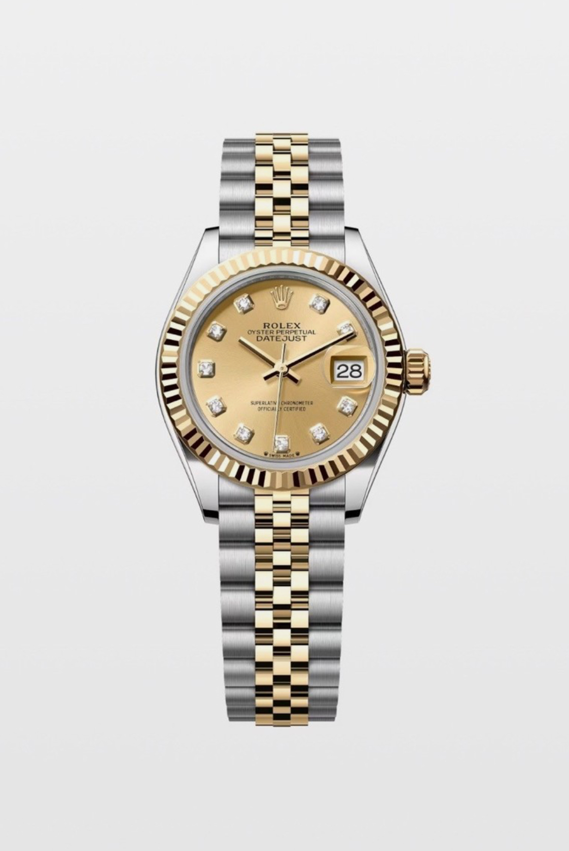 Rolex Datejust Champagne Diamond Dial